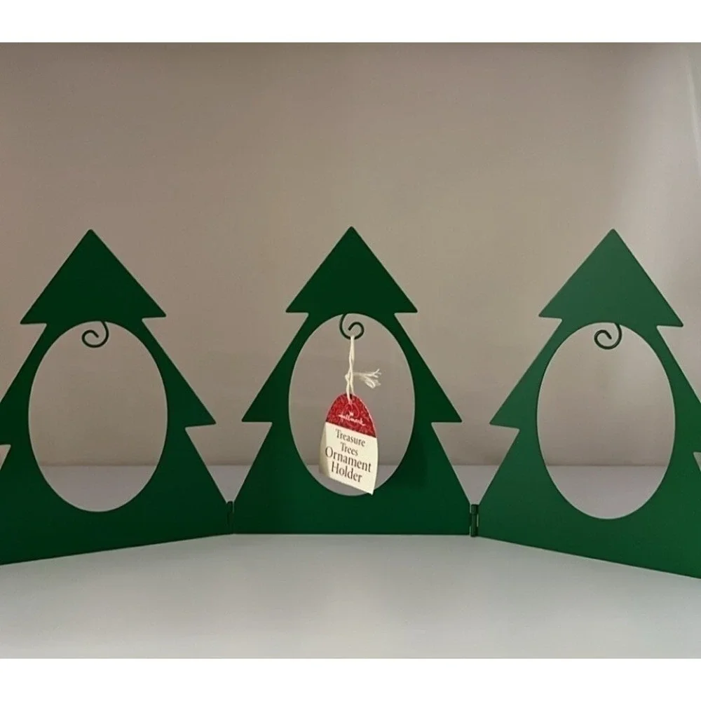 Hallmark Treasure Trees Ornament Holder, Holds 3‎ Ornaments - NEW W/Tags